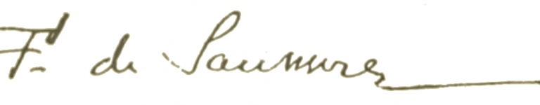 Ferdinand de Saussure